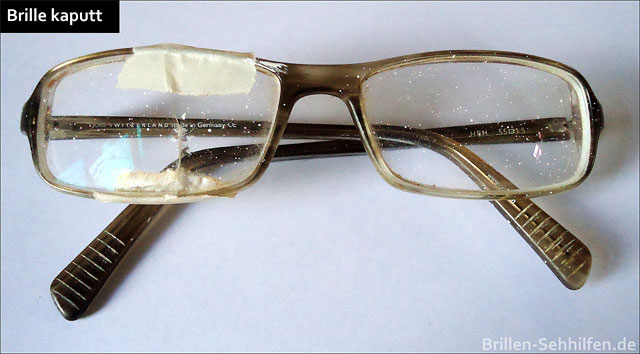 Brille kaputt - Brillenversicherung?