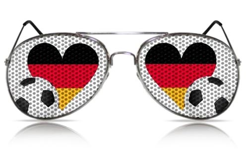 EM-Fanbrille: Deutschland-Brillen zur Fußball Europameisterschaft 2016