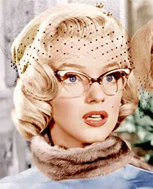 Cat-Eye Brille (Marilyn Monroe)