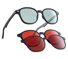 Rot-Grün-Brille Aquilus BK (Protan) Coloron Farbsehbrille