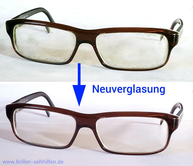 Neuverglasung der Brille
