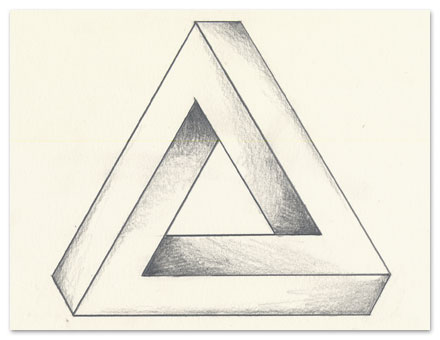 Penrose-Dreieck (Tribar)